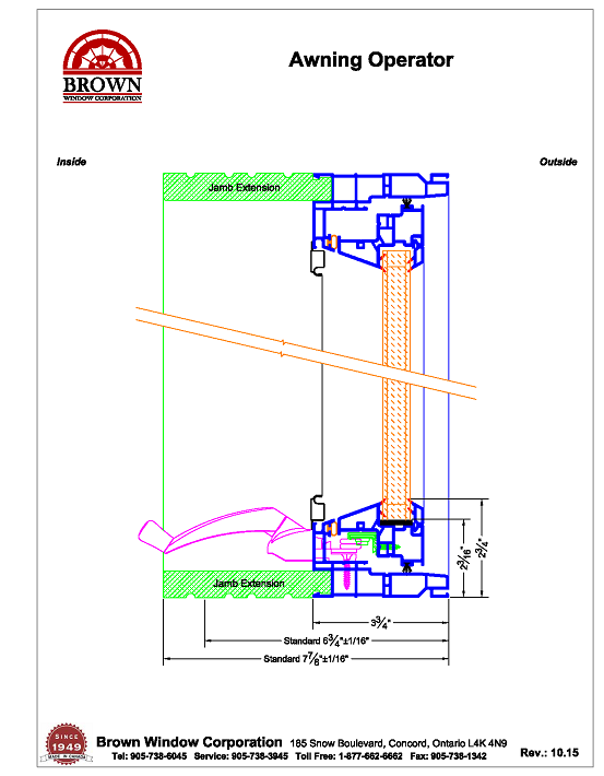 awning operator pdf download